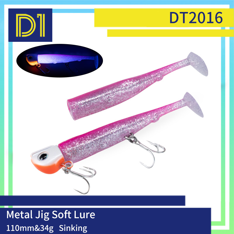 Fishing Hook Treble - D1 110mm 34g Sinking Metal Jig