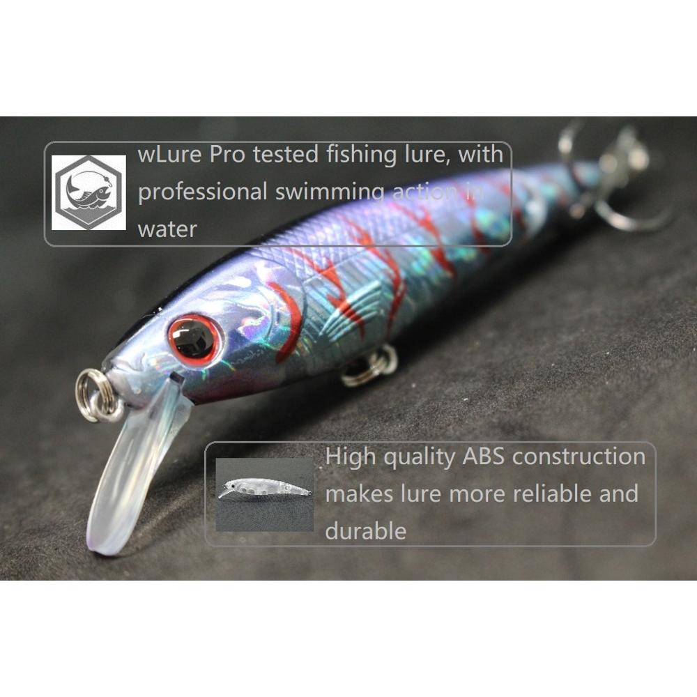 WLure Fishing Lures 10cm 14g J - огляд і ціна Fishing Hook Size