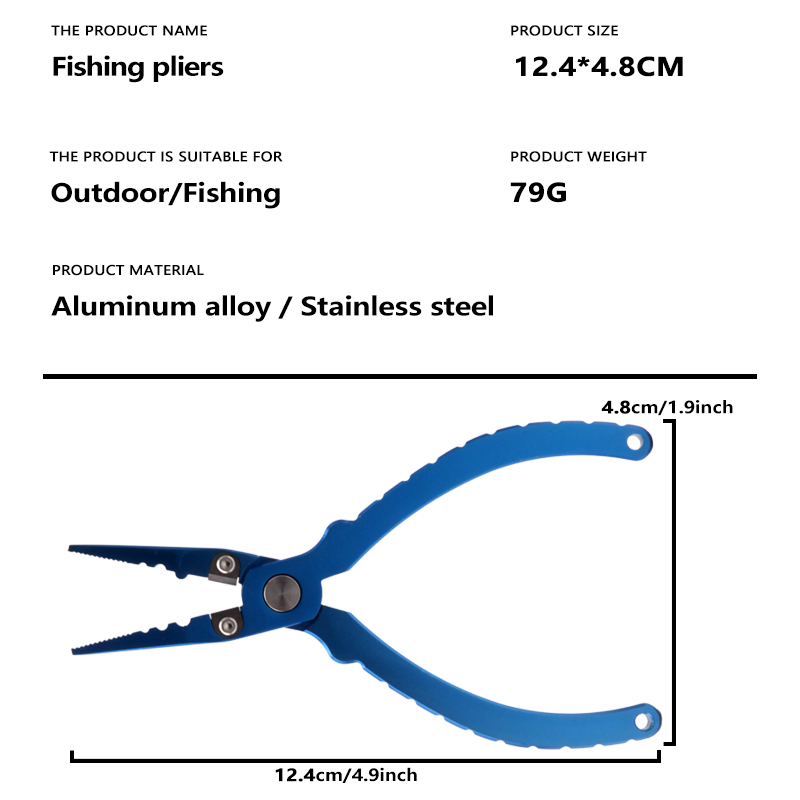 Fishing Tongs, Ultra Light Alu - огляд і ціна Fishing Hook Sharpener