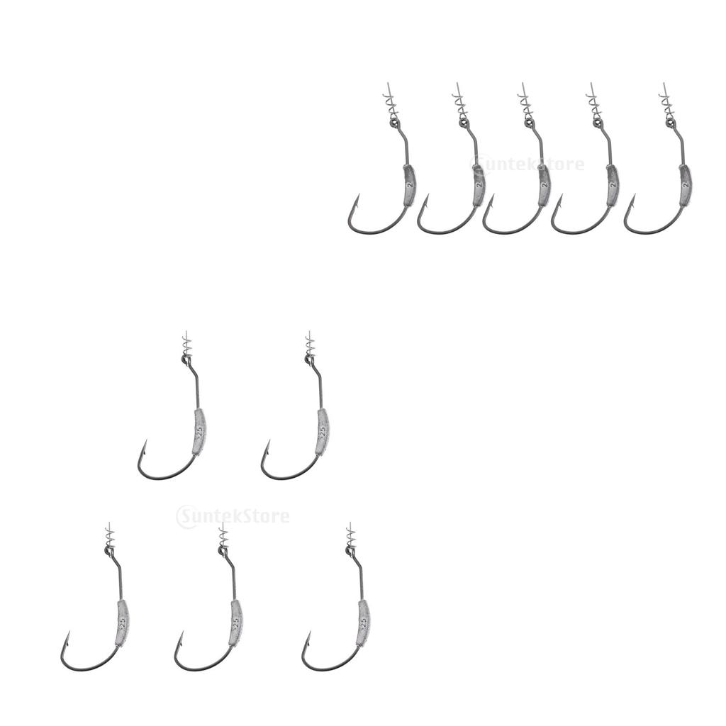 Weighted Twistlock Hook High C - огляд і ціна Fishing Hook Weedless