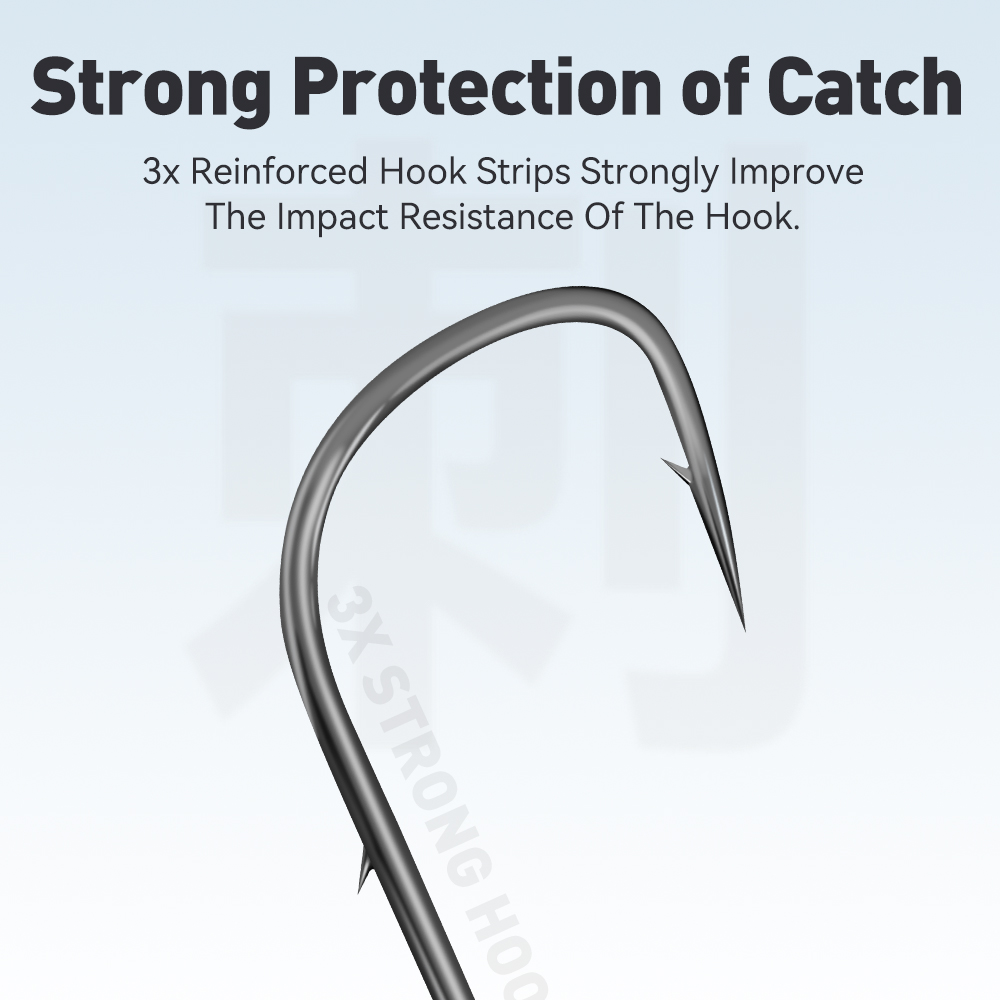 Kingdom 15pcs Lead Head Hook F - огляд і ціна Fishing Hook Barbless