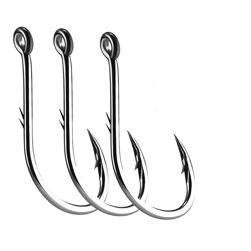 50pcs Iseama Circle Carp Eyed  - огляд і ціна Fishing Hook Assortment
