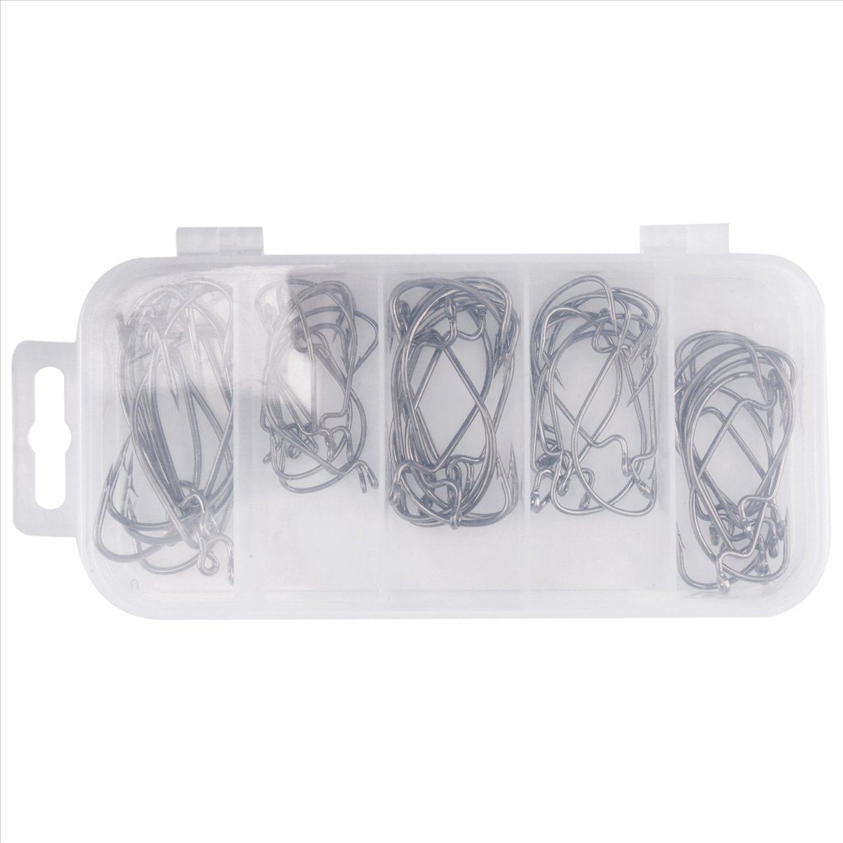 AD45 51Pcs Fishing Hooks High  - огляд і ціна Fishing Hook Box