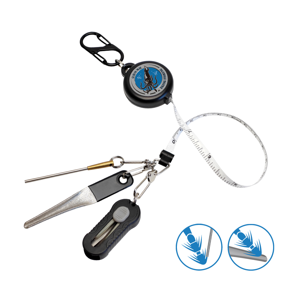 4in1 Eging Fishing Kit Retract - огляд і ціна Fishing Hook Sharpener