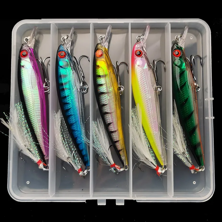 5pcs/box Laser 3D Eyes Bionic  - огляд і ціна Fishing Hook Treble